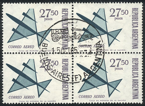 Lot 1135 - Argentina airmail -  Guillermo Jalil - Philatino Auction # 2401 ARGENTINA: 