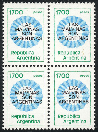Lot 990 - Argentina general issues - Guillermo Jalil - Philatino Auction # 2401 ARGENTINA: Lot 990 - Argentina general issues - Guillermo Jalil - Philatino Auction # 2401 ARGENTINA: