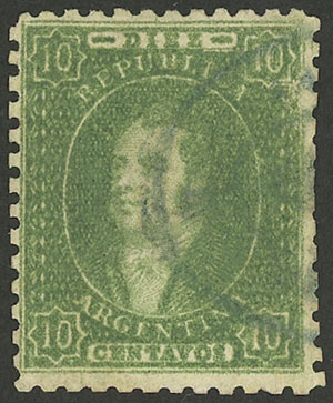 Lot 96 - Argentina rivadavias -  Guillermo Jalil - Philatino Auction # 2401 ARGENTINA: 