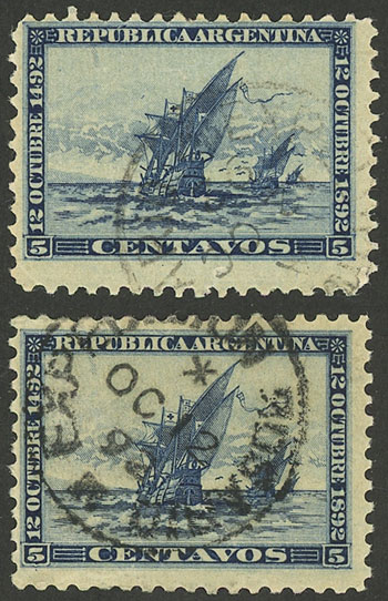 Lot 249 - Argentina general issues - Guillermo Jalil - Philatino Auction # 2401 ARGENTINA: Lot 249 - Argentina general issues - Guillermo Jalil - Philatino Auction # 2401 ARGENTINA: