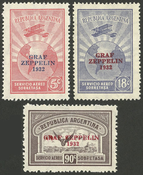 Lot 1122 - Argentina airmail - Guillermo Jalil - Philatino Auction # 2401 ARGENTINA: Lot 1122 - Argentina airmail - Guillermo Jalil - Philatino Auction # 2401 ARGENTINA: