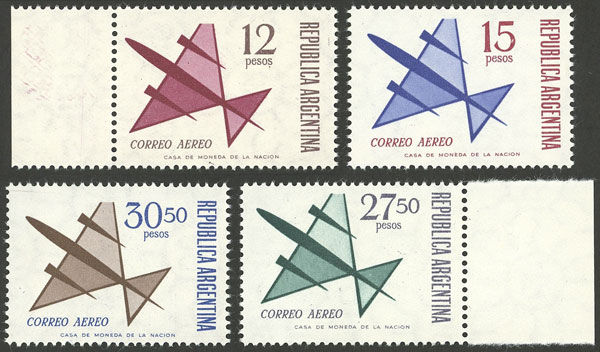 Lot 845 - Argentina general issues -  Guillermo Jalil - Philatino Auction # 2401 ARGENTINA: 