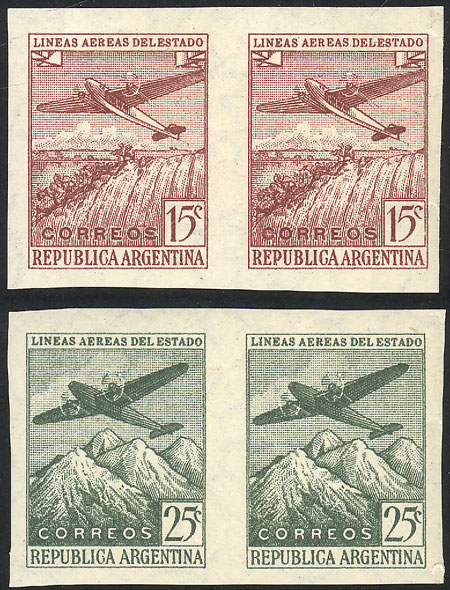 Lot 593 - Argentina general issues - Guillermo Jalil - Philatino Auction # 2401 ARGENTINA: Lot 593 - Argentina general issues - Guillermo Jalil - Philatino Auction # 2401 ARGENTINA: