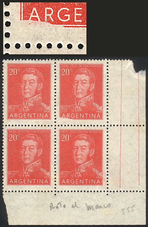 Lot 665 - Argentina general issues -  Guillermo Jalil - Philatino Auction # 2401 ARGENTINA: 