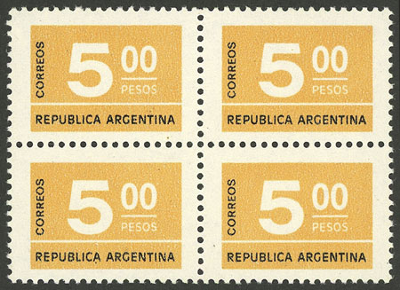 Lot 918 - Argentina general issues - Guillermo Jalil - Philatino Auction # 2401 ARGENTINA: Lot 918 - Argentina general issues - Guillermo Jalil - Philatino Auction # 2401 ARGENTINA: