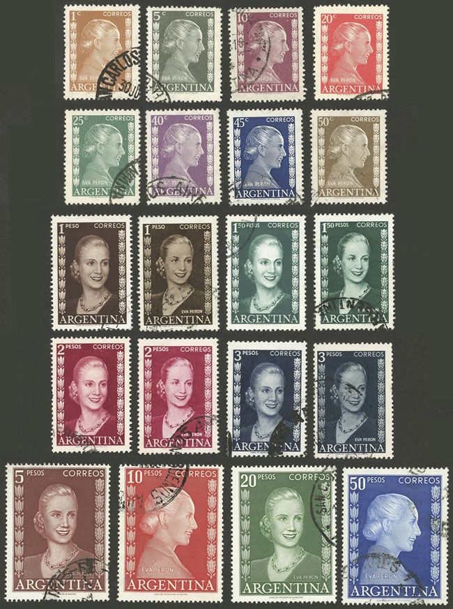 Lot 632 - Argentina general issues -  Guillermo Jalil - Philatino Auction # 2401 ARGENTINA: 