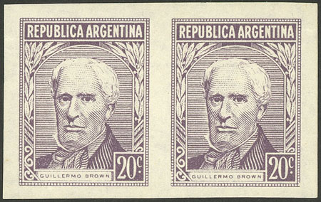 Lot 661 - Argentina general issues -  Guillermo Jalil - Philatino Auction # 2401 ARGENTINA: 