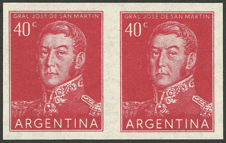 Lot 672 - Argentina general issues -  Guillermo Jalil - Philatino Auction # 2401 ARGENTINA: 