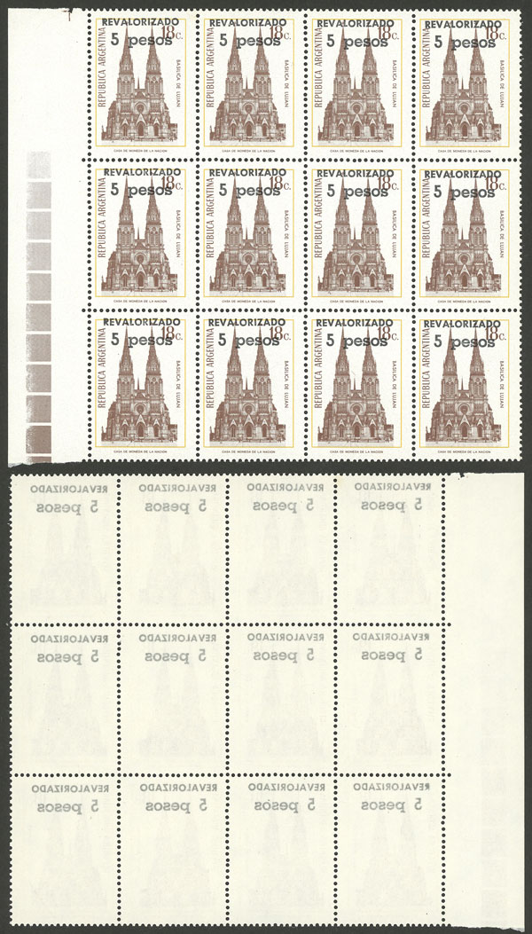 Lot 907 - Argentina general issues - Guillermo Jalil - Philatino Auction # 2401 ARGENTINA: Lot 907 - Argentina general issues - Guillermo Jalil - Philatino Auction # 2401 ARGENTINA: