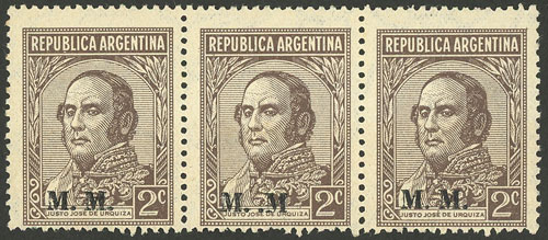 Lot 1282 - Argentina official stamps -  Guillermo Jalil - Philatino Auction # 2401 ARGENTINA: 