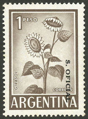 Lot 1298 - Argentina official stamps -  Guillermo Jalil - Philatino Auction # 2401 ARGENTINA: 