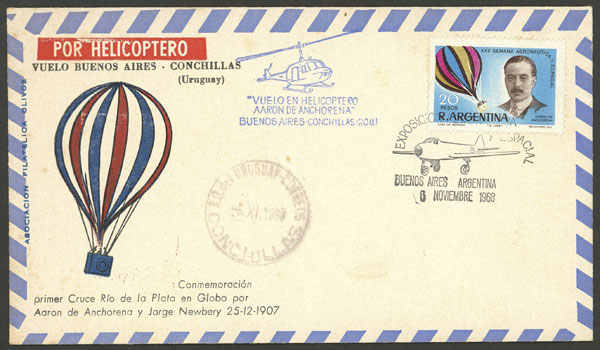 Lot 1436 - Argentina postal history -  Guillermo Jalil - Philatino Auction # 2401 ARGENTINA: 