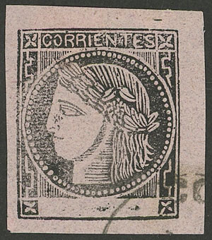 Lot 40 - Argentina corrientes - Guillermo Jalil - Philatino Auction # 2401 ARGENTINA: Lot 40 - Argentina corrientes - Guillermo Jalil - Philatino Auction # 2401 ARGENTINA: