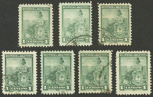 Lot 270 - Argentina general issues - Guillermo Jalil - Philatino Auction # 2401 ARGENTINA: Lot 270 - Argentina general issues - Guillermo Jalil - Philatino Auction # 2401 ARGENTINA: