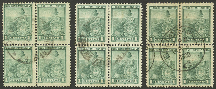 Lot 271 - Argentina general issues - Guillermo Jalil - Philatino Auction # 2401 ARGENTINA: Lot 271 - Argentina general issues - Guillermo Jalil - Philatino Auction # 2401 ARGENTINA: