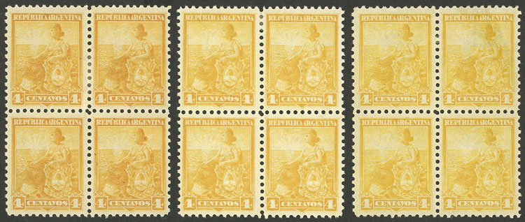 Lot 276 - Argentina general issues - Guillermo Jalil - Philatino Auction # 2401 ARGENTINA: Lot 276 - Argentina general issues - Guillermo Jalil - Philatino Auction # 2401 ARGENTINA: