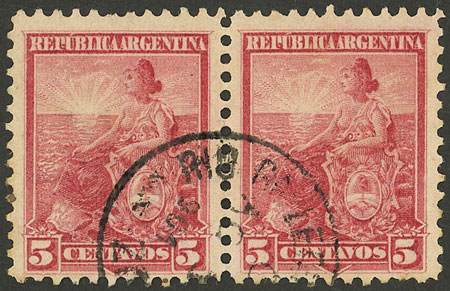 Lot 280 - Argentina general issues - Guillermo Jalil - Philatino Auction # 2401 ARGENTINA: Lot 280 - Argentina general issues - Guillermo Jalil - Philatino Auction # 2401 ARGENTINA: