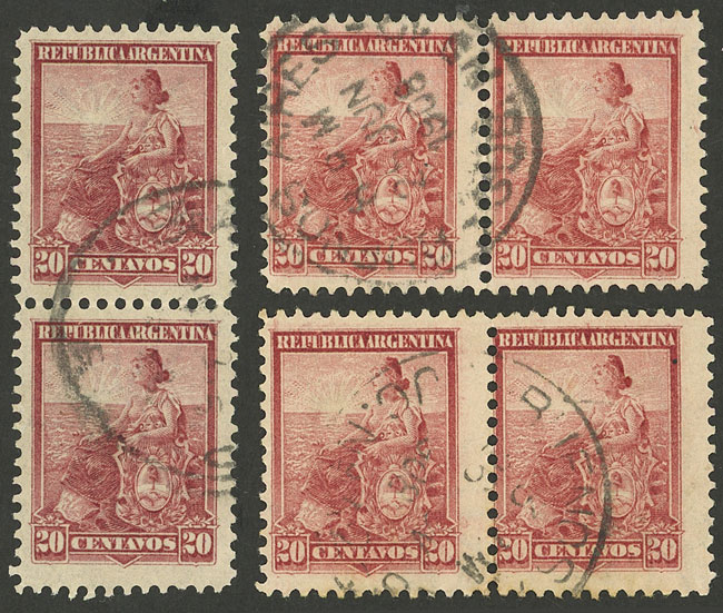 Lot 288 - Argentina general issues - Guillermo Jalil - Philatino Auction # 2401 ARGENTINA: Lot 288 - Argentina general issues - Guillermo Jalil - Philatino Auction # 2401 ARGENTINA: