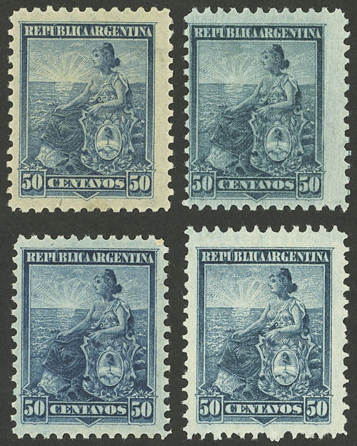 Lot 293 - Argentina general issues - Guillermo Jalil - Philatino Auction # 2401 ARGENTINA: Lot 293 - Argentina general issues - Guillermo Jalil - Philatino Auction # 2401 ARGENTINA: