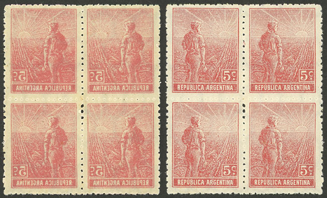 Lot 334 - Argentina general issues - Guillermo Jalil - Philatino Auction # 2401 ARGENTINA: Lot 334 - Argentina general issues - Guillermo Jalil - Philatino Auction # 2401 ARGENTINA: