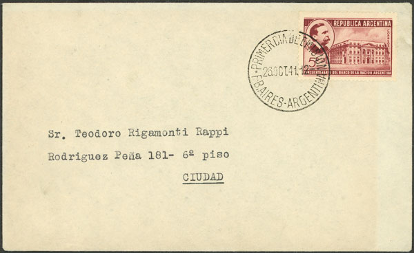 Lot 523 - Argentina general issues -  Guillermo Jalil - Philatino Auction # 2401 ARGENTINA: 