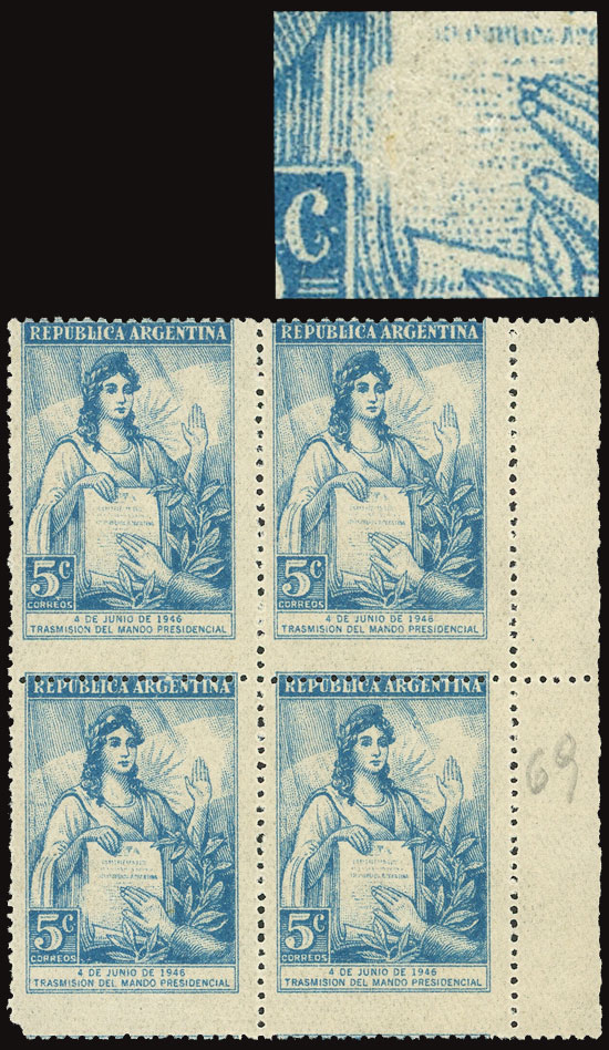 Lot 592 - Argentina general issues - Guillermo Jalil - Philatino Auction # 2401 ARGENTINA: Lot 592 - Argentina general issues - Guillermo Jalil - Philatino Auction # 2401 ARGENTINA: