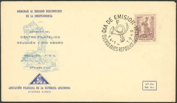 Lot 587 - Argentina general issues - Guillermo Jalil - Philatino Auction # 2401 ARGENTINA: Lot 587 - Argentina general issues - Guillermo Jalil - Philatino Auction # 2401 ARGENTINA: