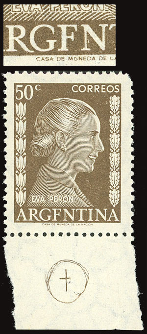 Lot 640 - Argentina general issues -  Guillermo Jalil - Philatino Auction # 2401 ARGENTINA: 