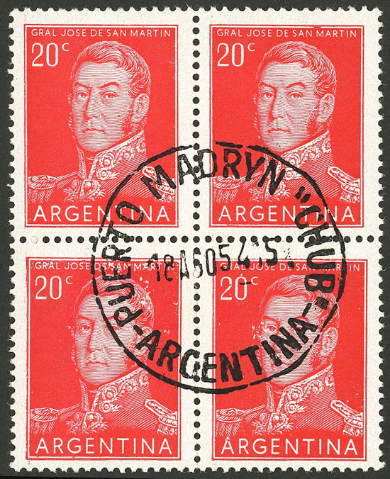 Lot 655 - Argentina general issues -  Guillermo Jalil - Philatino Auction # 2401 ARGENTINA: 