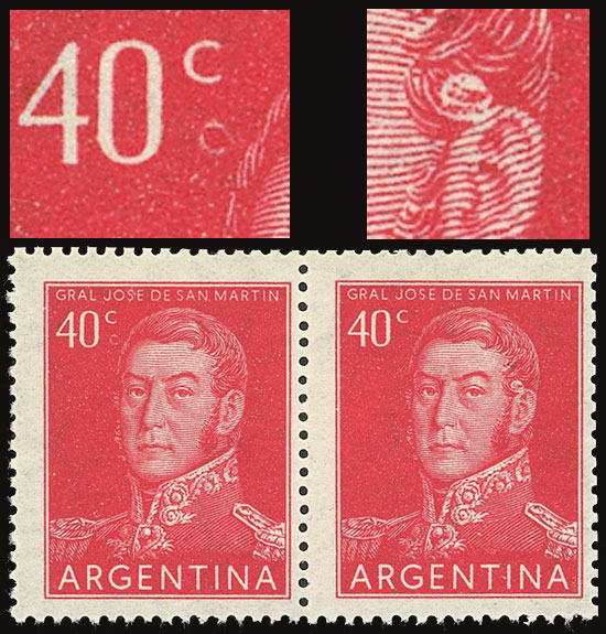 Lot 666 - Argentina general issues -  Guillermo Jalil - Philatino Auction # 2401 ARGENTINA: 