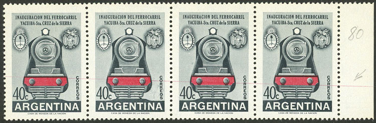 Lot 718 - Argentina general issues - Guillermo Jalil - Philatino Auction # 2401 ARGENTINA: Lot 718 - Argentina general issues - Guillermo Jalil - Philatino Auction # 2401 ARGENTINA: