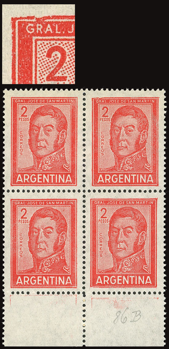 Lot 737 - Argentina general issues - Guillermo Jalil - Philatino Auction # 2401 ARGENTINA: Lot 737 - Argentina general issues - Guillermo Jalil - Philatino Auction # 2401 ARGENTINA: