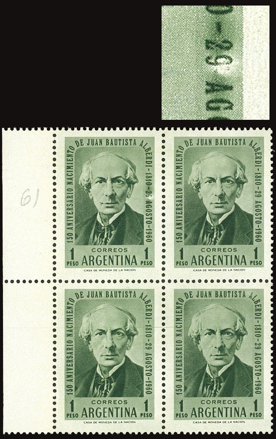 Lot 778 - Argentina general issues - Guillermo Jalil - Philatino Auction # 2401 ARGENTINA: Lot 778 - Argentina general issues - Guillermo Jalil - Philatino Auction # 2401 ARGENTINA: