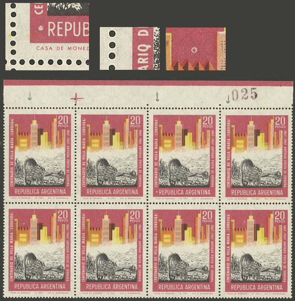 Lot 863 - Argentina general issues - Guillermo Jalil - Philatino Auction # 2401 ARGENTINA: Lot 863 - Argentina general issues - Guillermo Jalil - Philatino Auction # 2401 ARGENTINA: