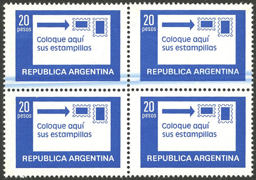 Lot 951 - Argentina general issues -  Guillermo Jalil - Philatino Auction # 2401 ARGENTINA: 