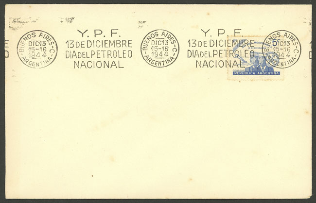 Lot 1389 - Argentina postal history -  Guillermo Jalil - Philatino Auction # 2401 ARGENTINA: 