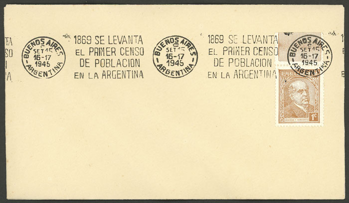 Lot 1390 - Argentina postal history -  Guillermo Jalil - Philatino Auction # 2401 ARGENTINA: 