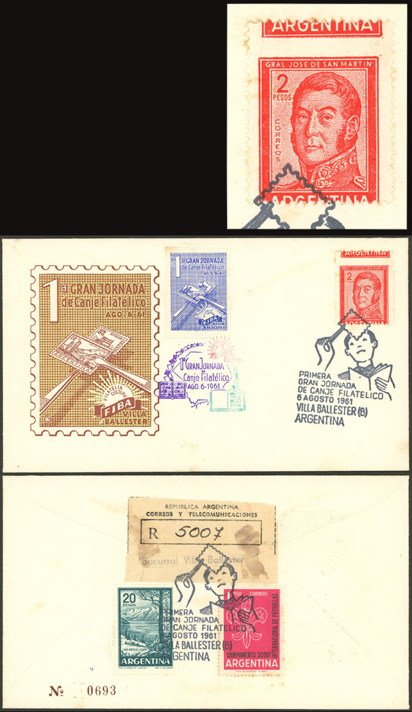 Lot 738 - Argentina general issues - Guillermo Jalil - Philatino Auction # 2401 ARGENTINA: Lot 738 - Argentina general issues - Guillermo Jalil - Philatino Auction # 2401 ARGENTINA: