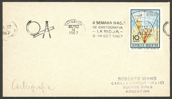Lot 1432 - Argentina postal history -  Guillermo Jalil - Philatino Auction # 2401 ARGENTINA: 