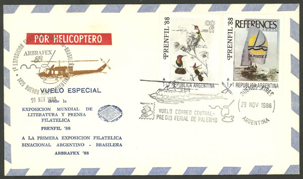Lot 1445 - Argentina postal history -  Guillermo Jalil - Philatino Auction # 2401 ARGENTINA: 