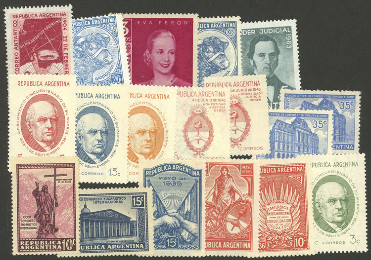Lot 1455 - Argentina Lots and Collections - Guillermo Jalil - Philatino Auction # 2401 ARGENTINA: Lot 1455 - Argentina Lots and Collections - Guillermo Jalil - Philatino Auction # 2401 ARGENTINA:
