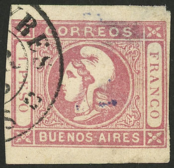 Lot 26 - Argentina buenos aires - Guillermo Jalil - Philatino Auction # 2401 ARGENTINA: Lot 26 - Argentina buenos aires - Guillermo Jalil - Philatino Auction # 2401 ARGENTINA: