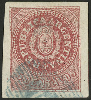 Lot 70 - Argentina escuditos - Guillermo Jalil - Philatino Auction # 2401 ARGENTINA: Lot 70 - Argentina escuditos - Guillermo Jalil - Philatino Auction # 2401 ARGENTINA: