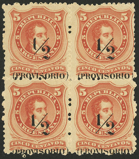Lot 173 - Argentina general issues - Guillermo Jalil - Philatino Auction # 2401 ARGENTINA: Lot 173 - Argentina general issues - Guillermo Jalil - Philatino Auction # 2401 ARGENTINA: