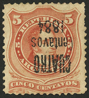Lot 189 - Argentina general issues -  Guillermo Jalil - Philatino Auction # 2401 ARGENTINA: 