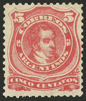 Lot 195 - Argentina general issues -  Guillermo Jalil - Philatino Auction # 2401 ARGENTINA: 