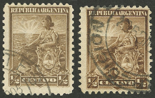 Lot 268 - Argentina general issues - Guillermo Jalil - Philatino Auction # 2401 ARGENTINA: Lot 268 - Argentina general issues - Guillermo Jalil - Philatino Auction # 2401 ARGENTINA: