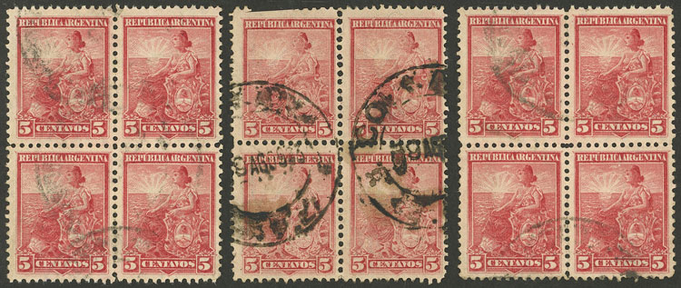 Lot 305 - Argentina general issues - Guillermo Jalil - Philatino Auction # 2401 ARGENTINA: Lot 305 - Argentina general issues - Guillermo Jalil - Philatino Auction # 2401 ARGENTINA: