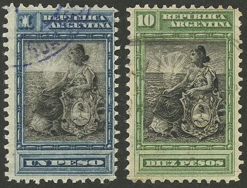 Lot 294 - Argentina general issues - Guillermo Jalil - Philatino Auction # 2401 ARGENTINA: Lot 294 - Argentina general issues - Guillermo Jalil - Philatino Auction # 2401 ARGENTINA: