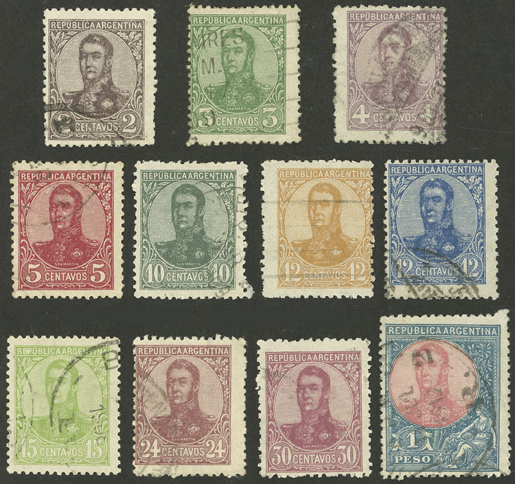 Lot 316 - Argentina general issues - Guillermo Jalil - Philatino Auction # 2401 ARGENTINA: Lot 316 - Argentina general issues - Guillermo Jalil - Philatino Auction # 2401 ARGENTINA: